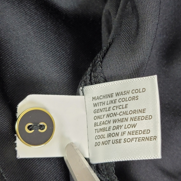 Lady Hagen Black And Gold Regal Binding Golf/Pickleball Skirt/Skort Sz 10 - Picture 16 of 16